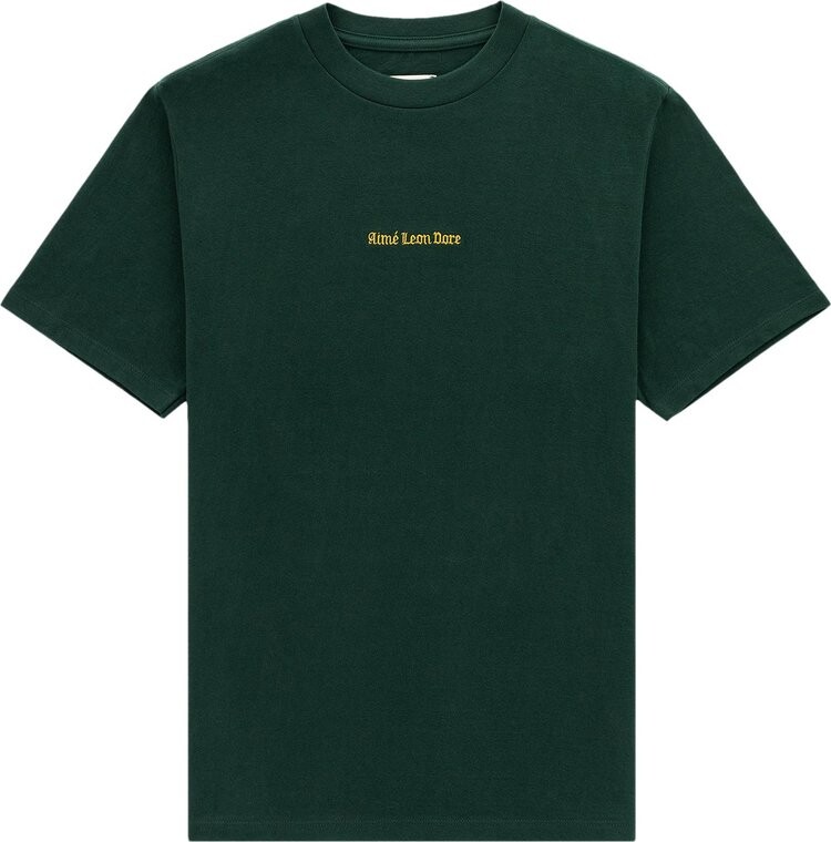 

Футболка Aimé Leon Dore Uniform Tee 'Pine Grove', зеленый