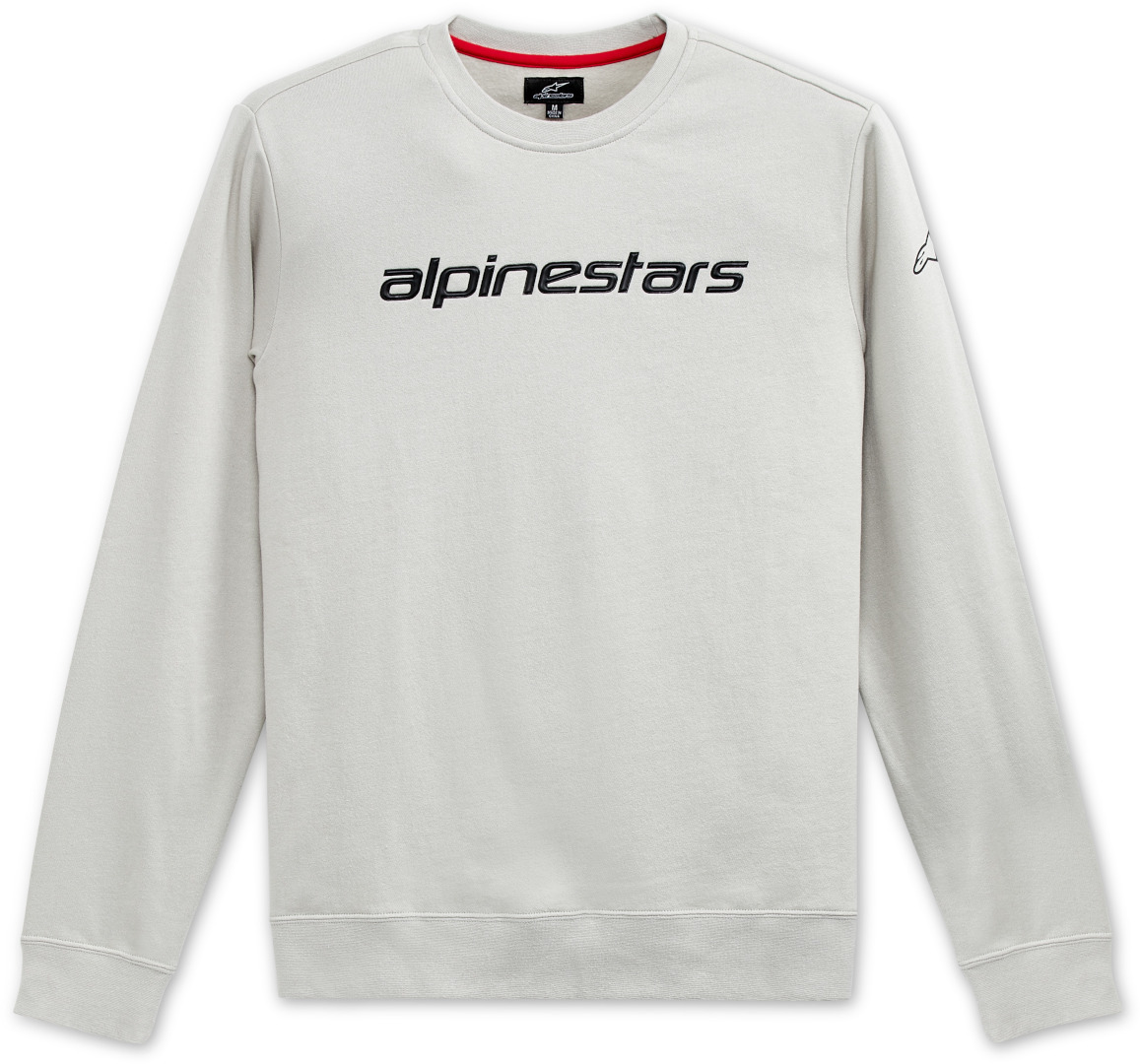 Пуловер Alpinestars Linear Crew, светло-серый пуловер размер m серый