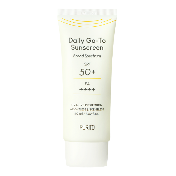 Purito Daily Go-To Sunscreen дневной солнцезащитный крем для лица SPF 50+ PA++++, 60 мл солнцезащитный крем purito daily go to sunscreen 60 мл