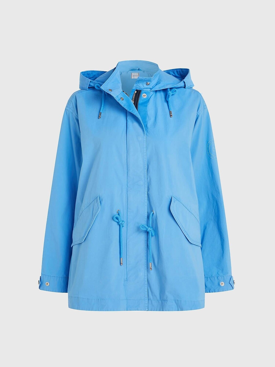 

Парка Tommy Hilfiger Solid Hooded, голубой