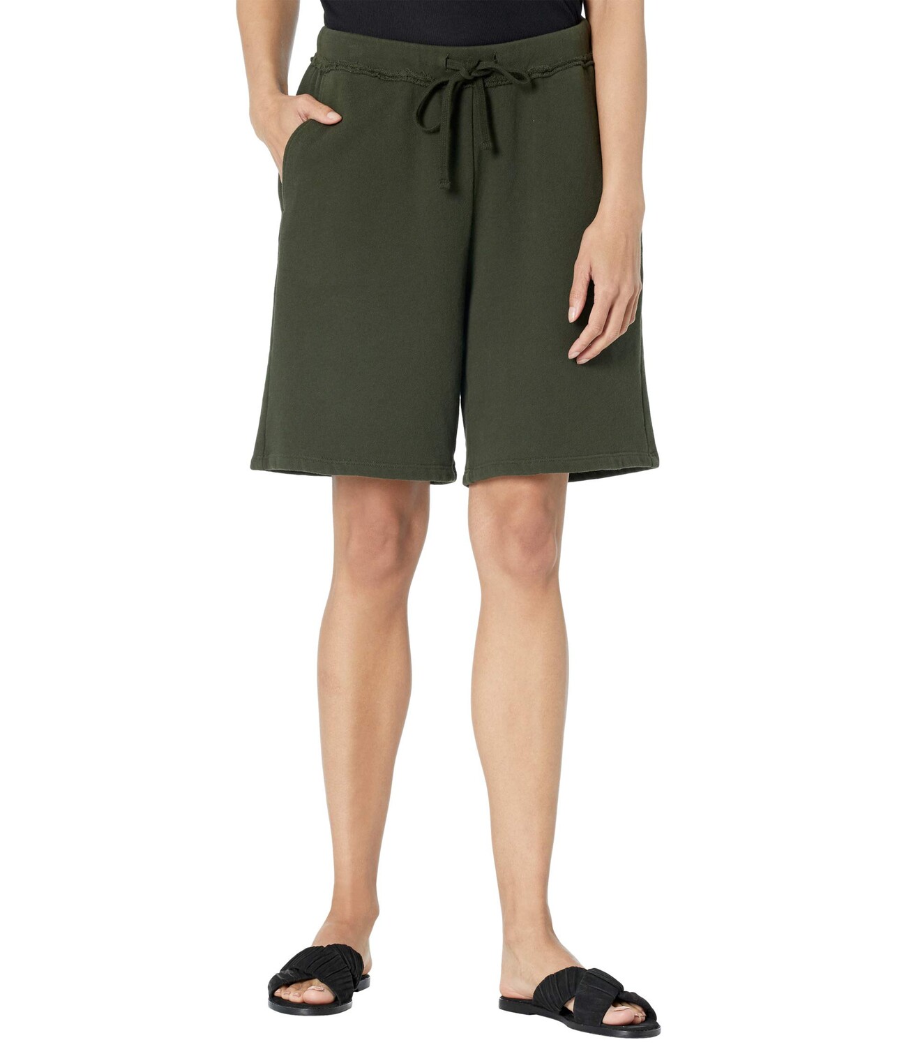 

Шорты Eileen Fisher, Midthigh Shorts in Organic Cotton French Terry
