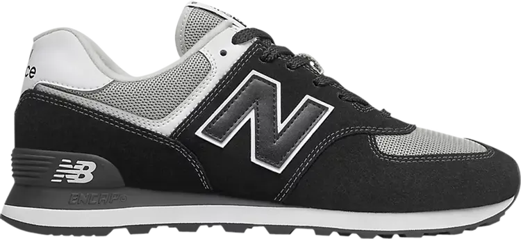 

Кроссовки New Balance 574 'Black White Grey', черный