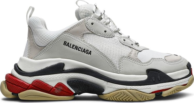 Balenciaga black white sales and red