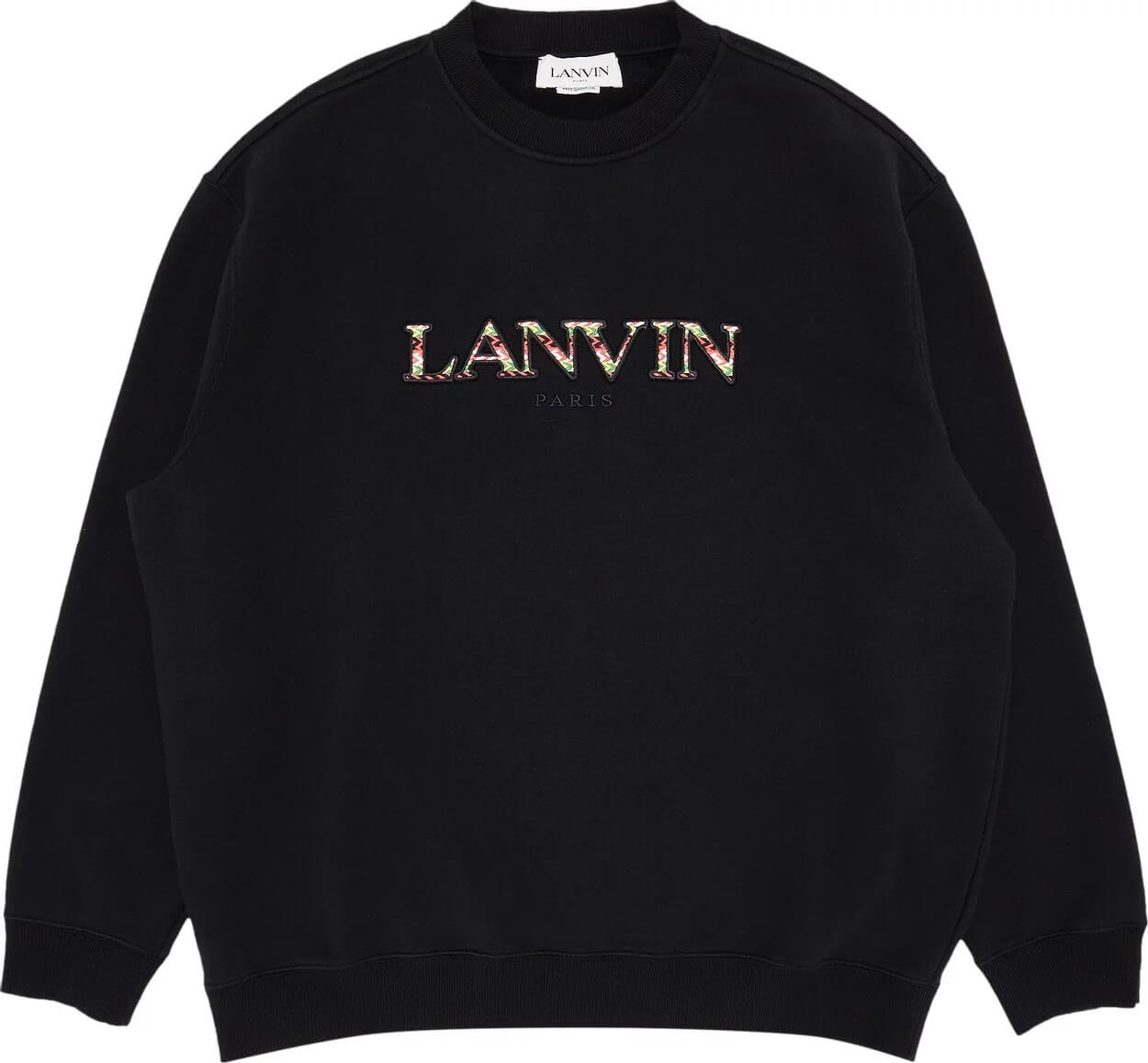 

Свитшот Lanvin Classic Curb, черный