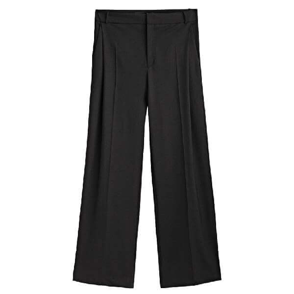 

Брюки Massimo Dutti Darted Studio, черный