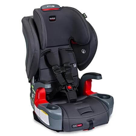 

Детское автокресло Britax Grow with You ClickTight Harness-2-Booster, темно-серый