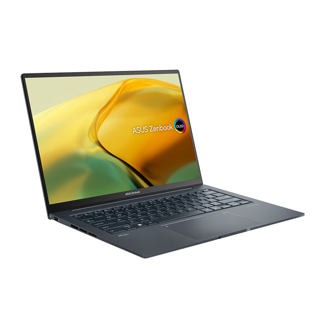 Ноутбук Asus Zenbook OLED 14.5, 32Гб/1Тб, i9-13900H, Intel Iris Xe, серый, английская клавиатура аккумулятор c31n1428 для asus zenbook ux305 ux305la ux305ua