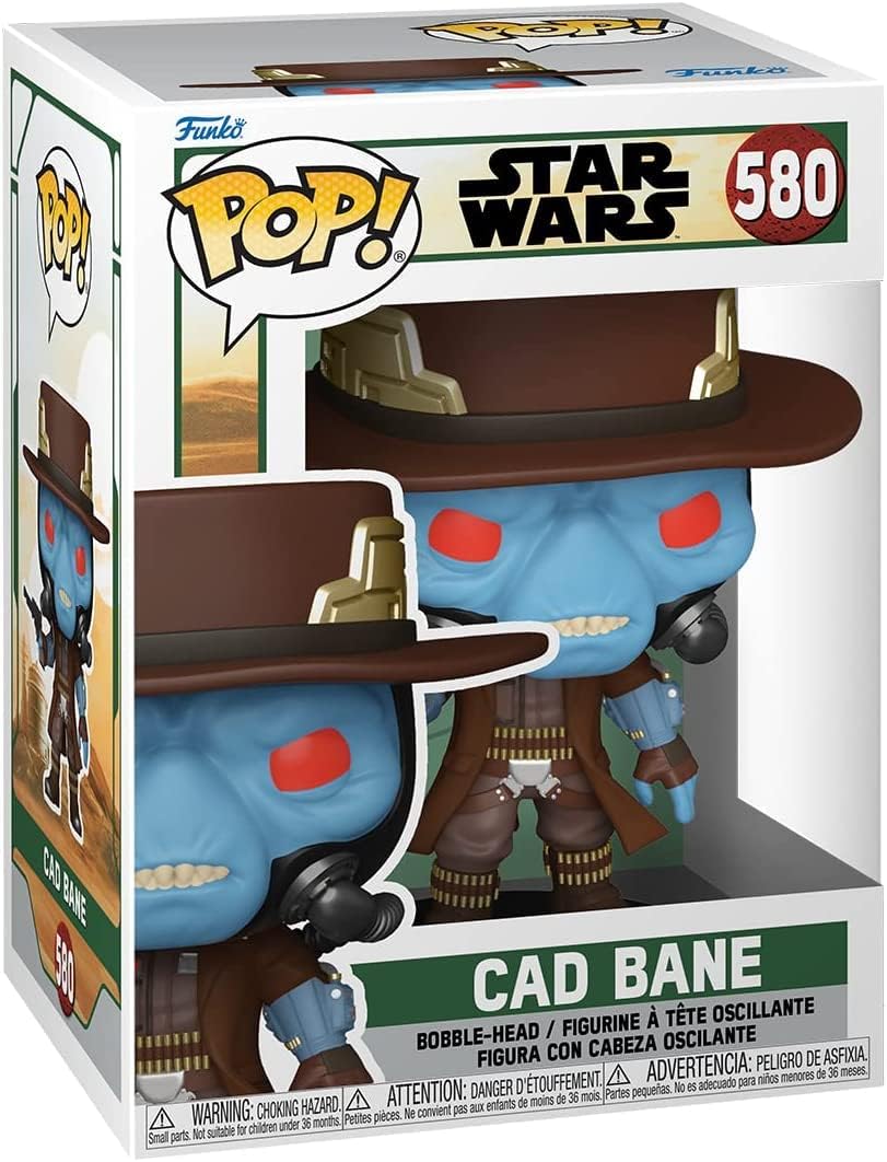 Фигурка Funko Pop! Star Wars: Book of Boba Fett - Cad Bane брелок funko pocket pop star wars book of boba fett boba fett 60235