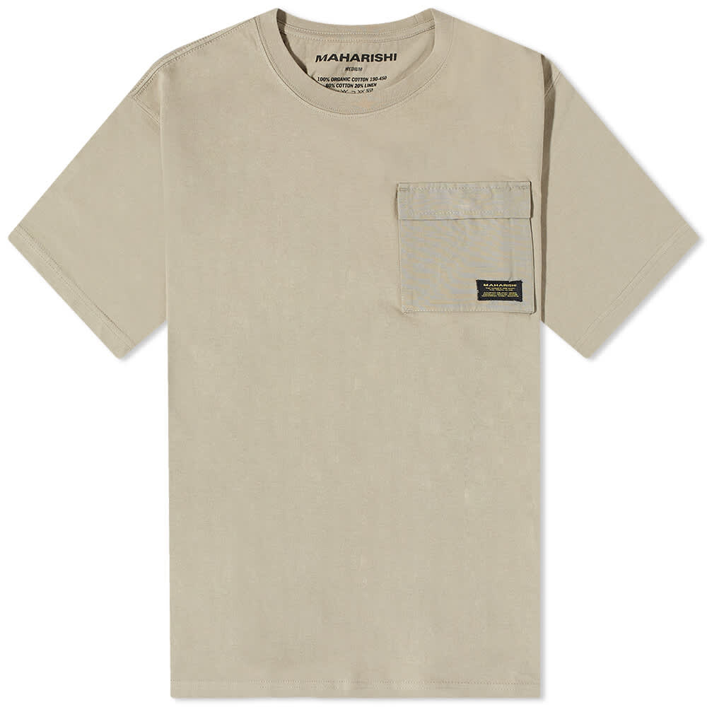 

Футболка Maharishi Organic Utility Pocket Tee, Серый