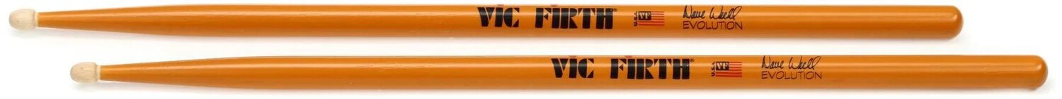 

Барабанные палочки серии Vic Firth Signature - Dave Weckl Evolution - деревянный наконечник