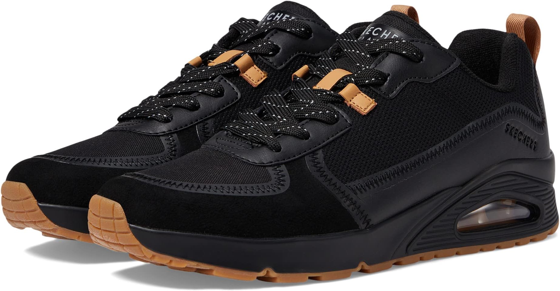 

Кроссовки Uno - Layover SKECHERS, цвет Black/Black