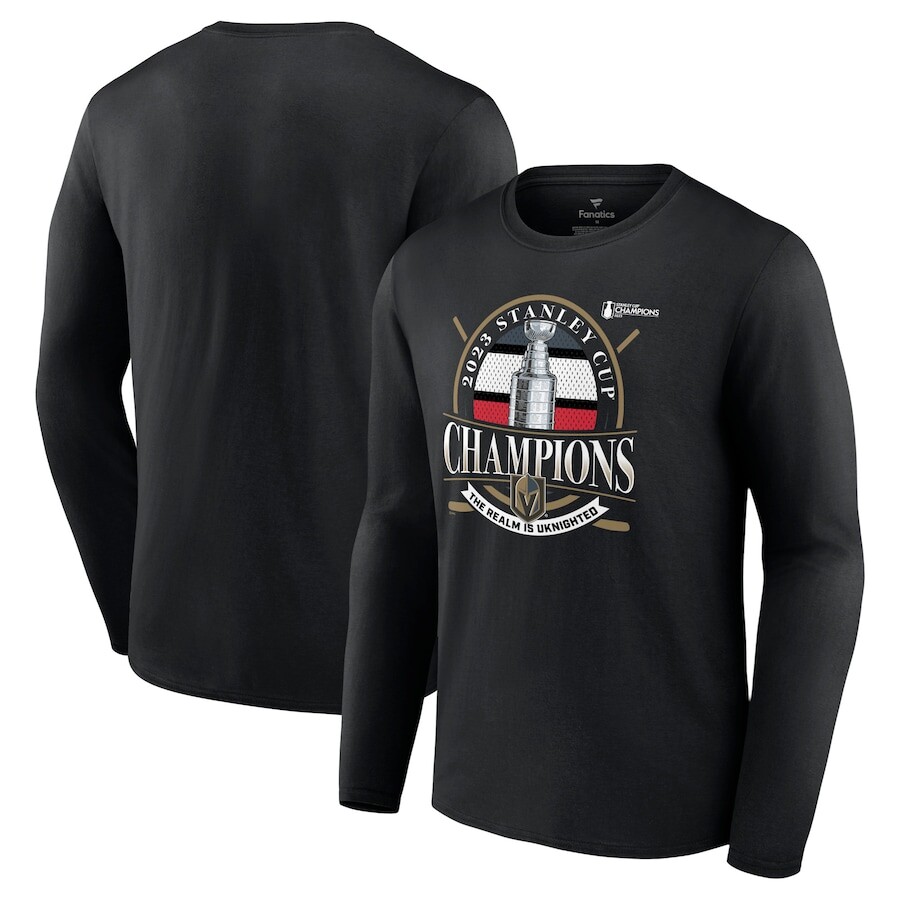 

Футболка с длинным рукавом Fanatics Branded Vegas Golden Knights, черный