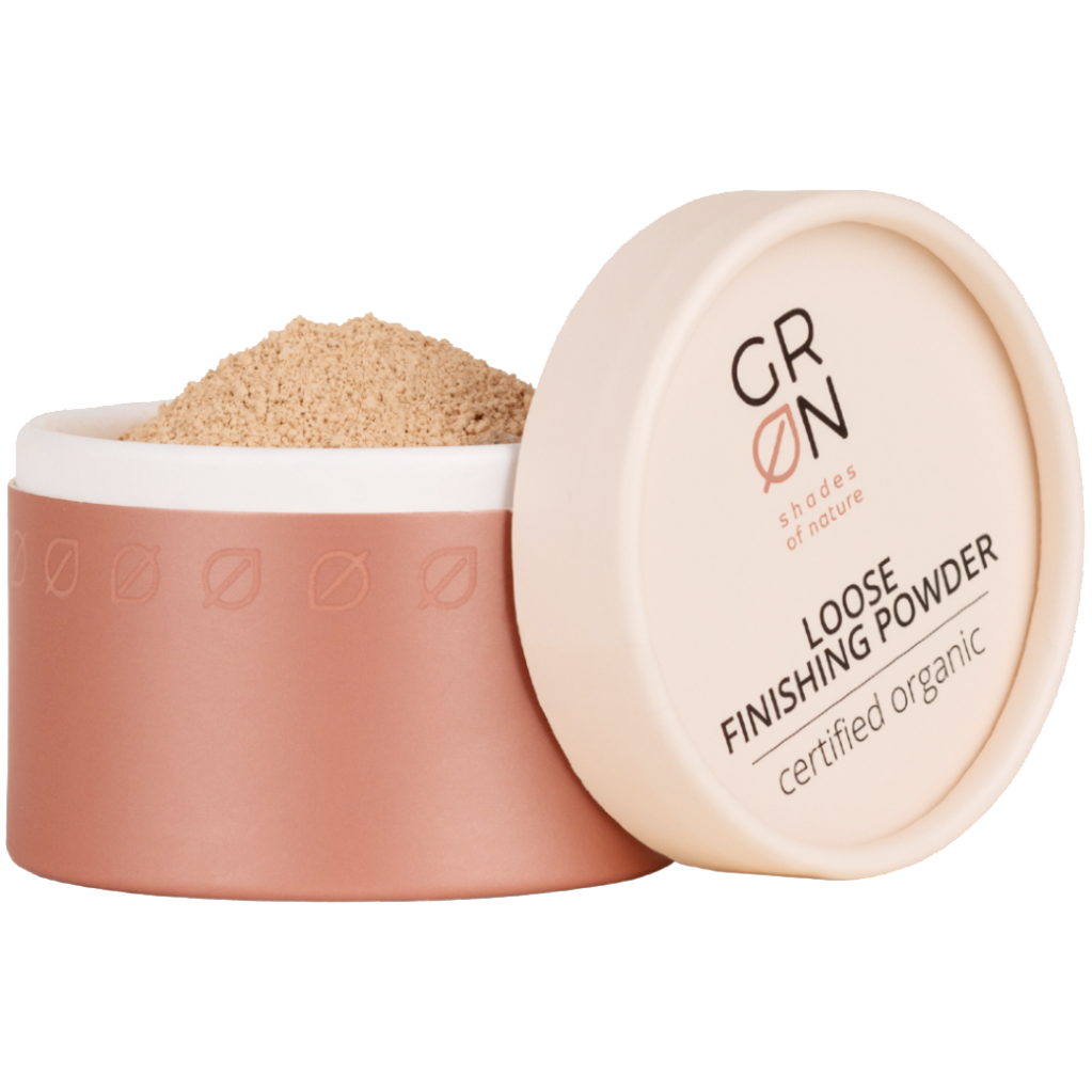 Пудра desert sand для завершения макияжа Gron, 8 гр