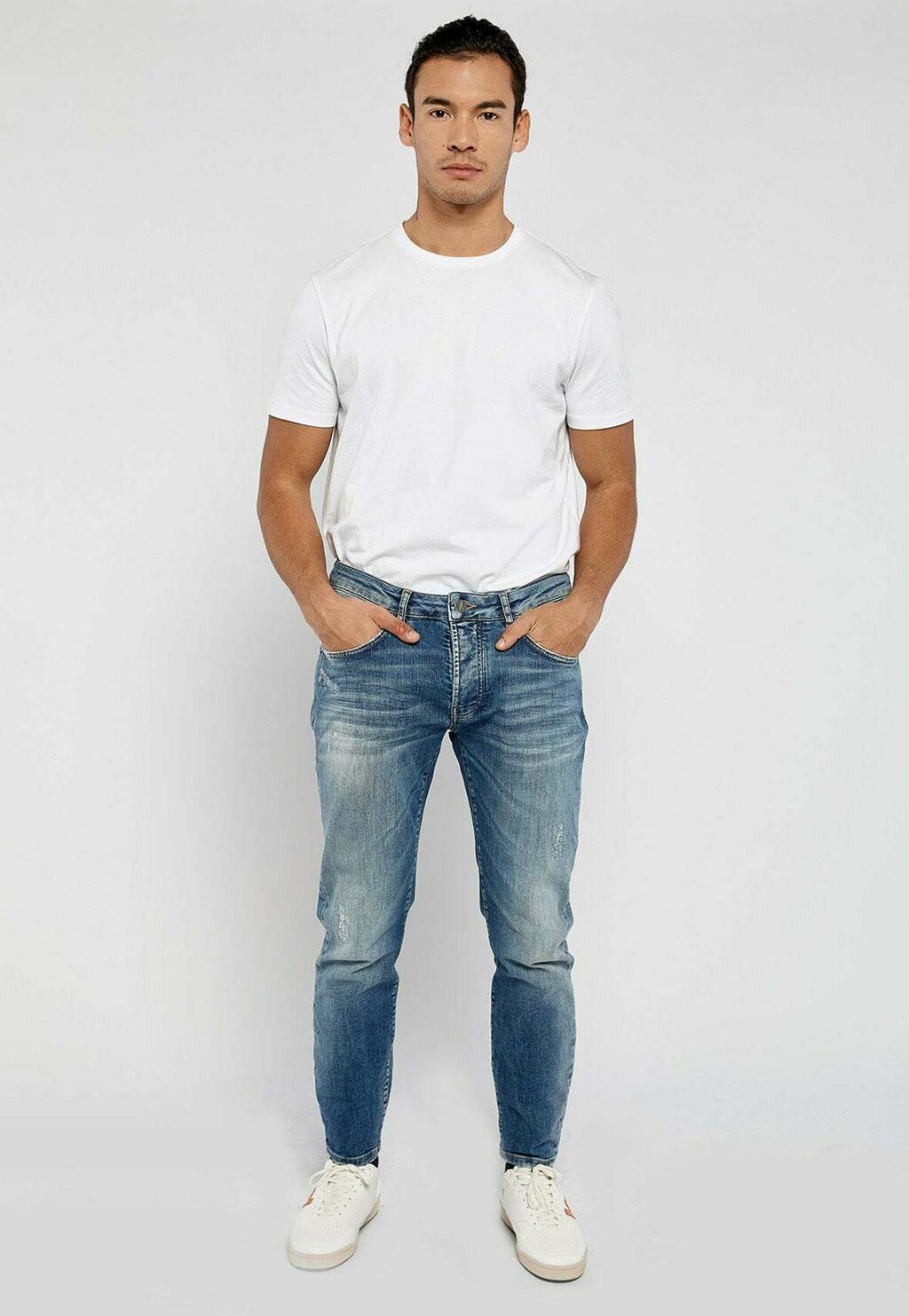 

Джинсы приталенного кроя Goldgarn, цвет blue denim