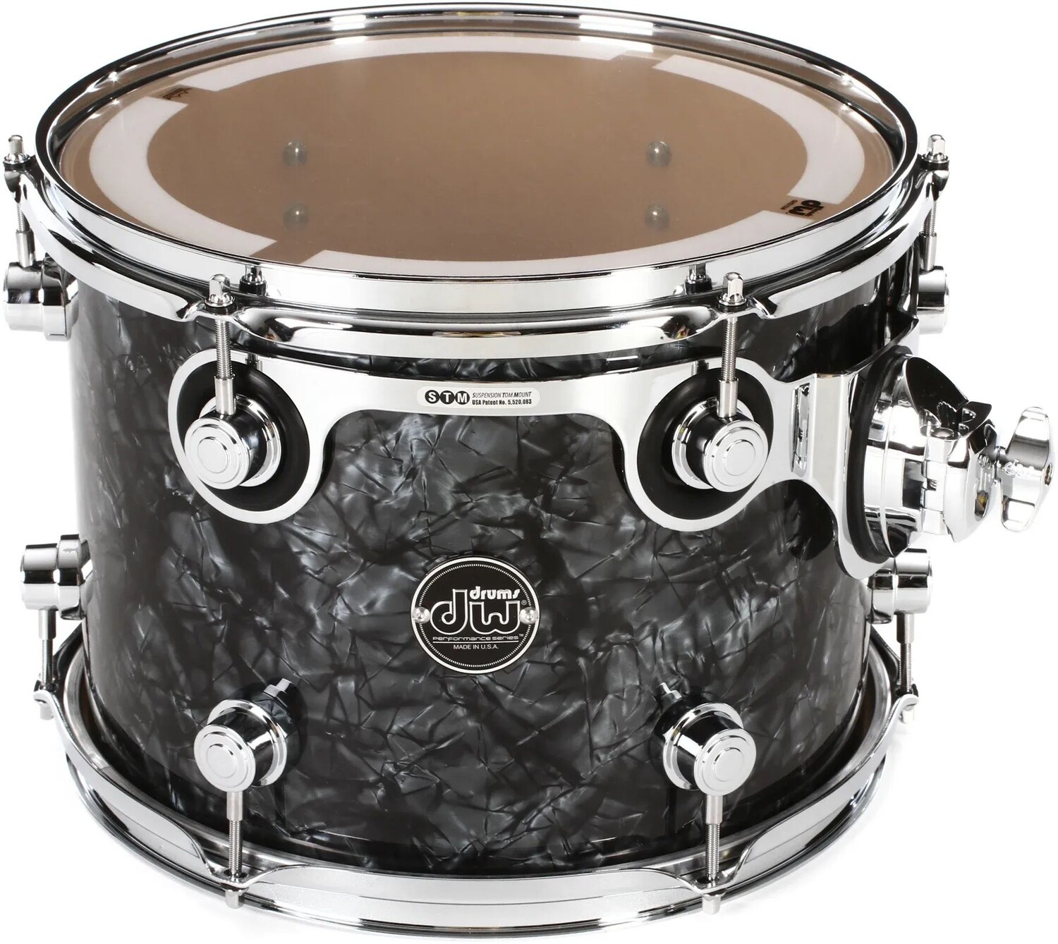 

Навесной том серии DW Performance — 9 x 12 дюймов — отделка Black Diamond FinishPly