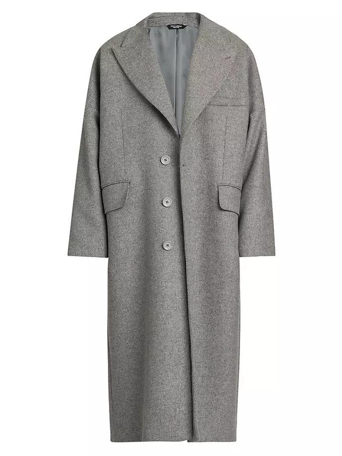Пальто Текс Прима Dolce&Gabbana, серый