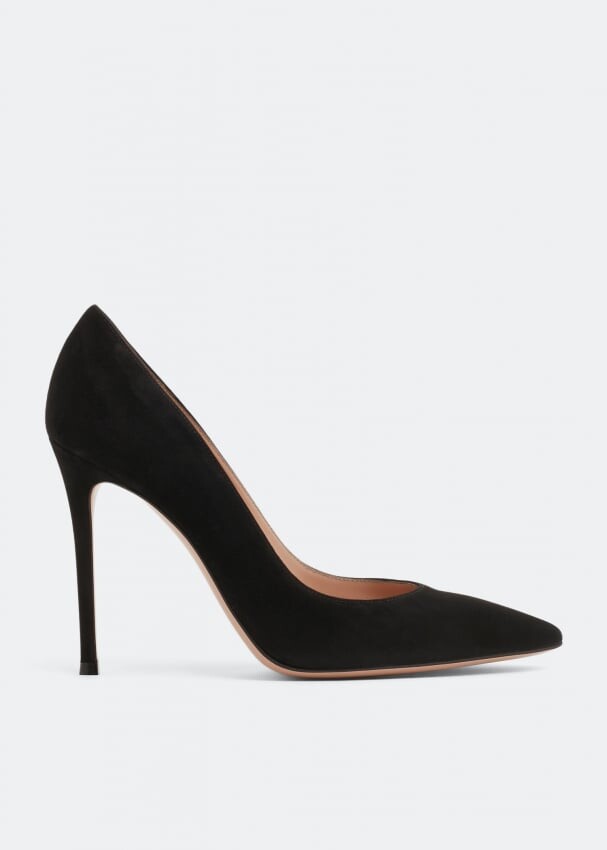 

Туфли GIANVITO ROSSI Suede pumps, черный