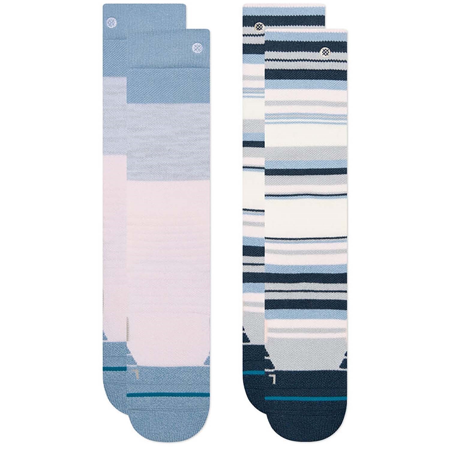 

Носки детские Stance Block комплект из 2 пар, розовый