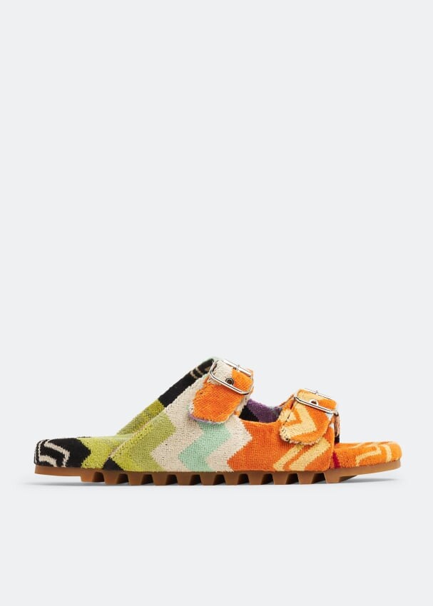 

Сандалии MISSONI Double zigzag sandals, оранжевый
