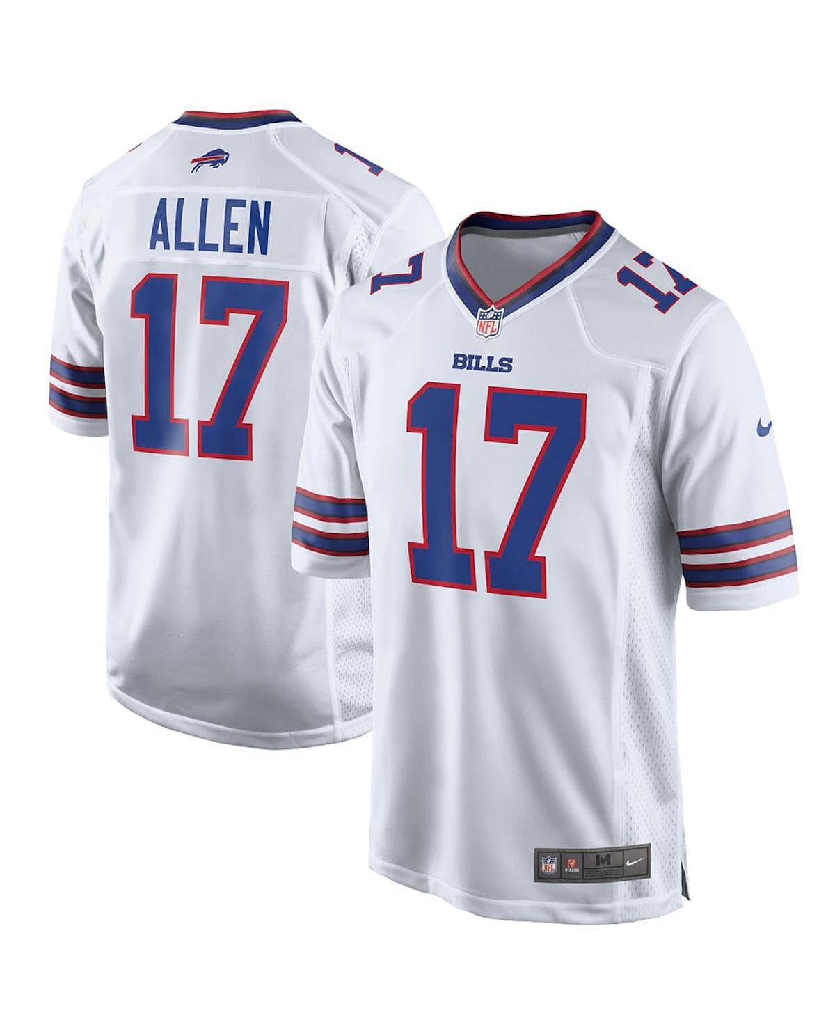 

Мужское джерси josh allen white buffalo bills game player Nike, белый