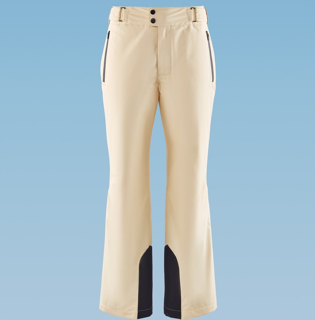 

Брюки Oysho 3M THINSULATE SKI 20k Relaxed, бледно-желтый