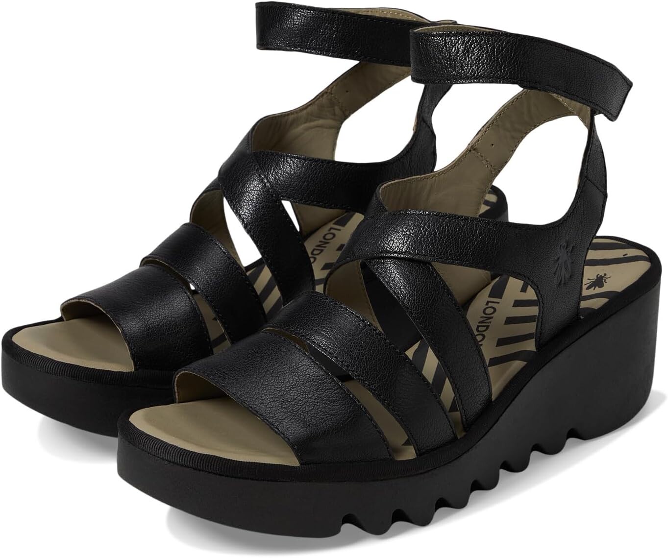 

Сандалии FLY LONDON BAFY485FLY, цвет Black Mousse
