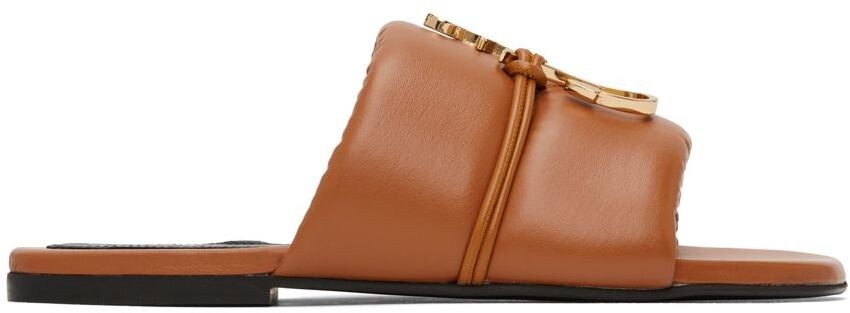 

Коричневые шлепанцы Anchor JW Anderson