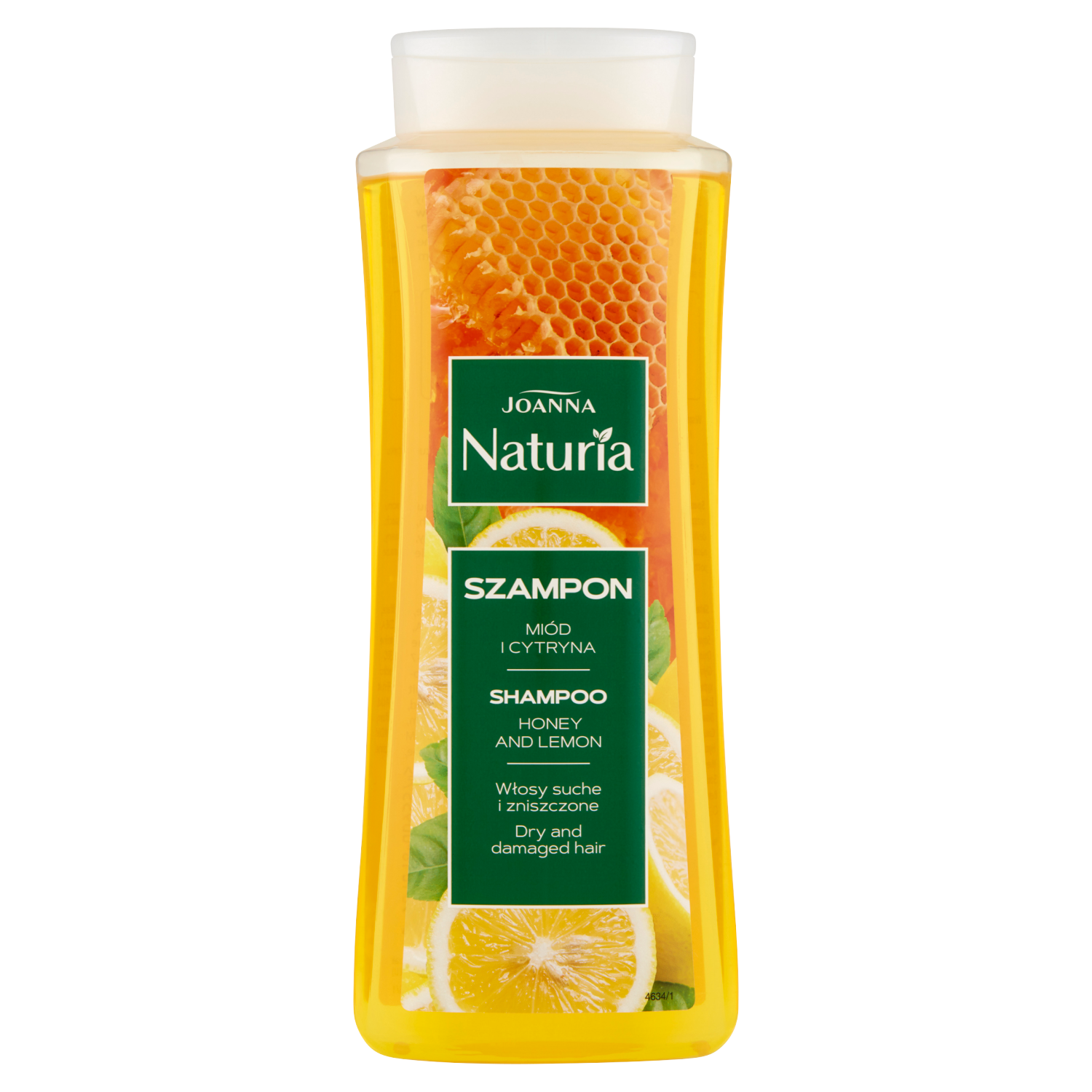 Joanna Naturia шампунь для волос мед и лимон, 500 мл