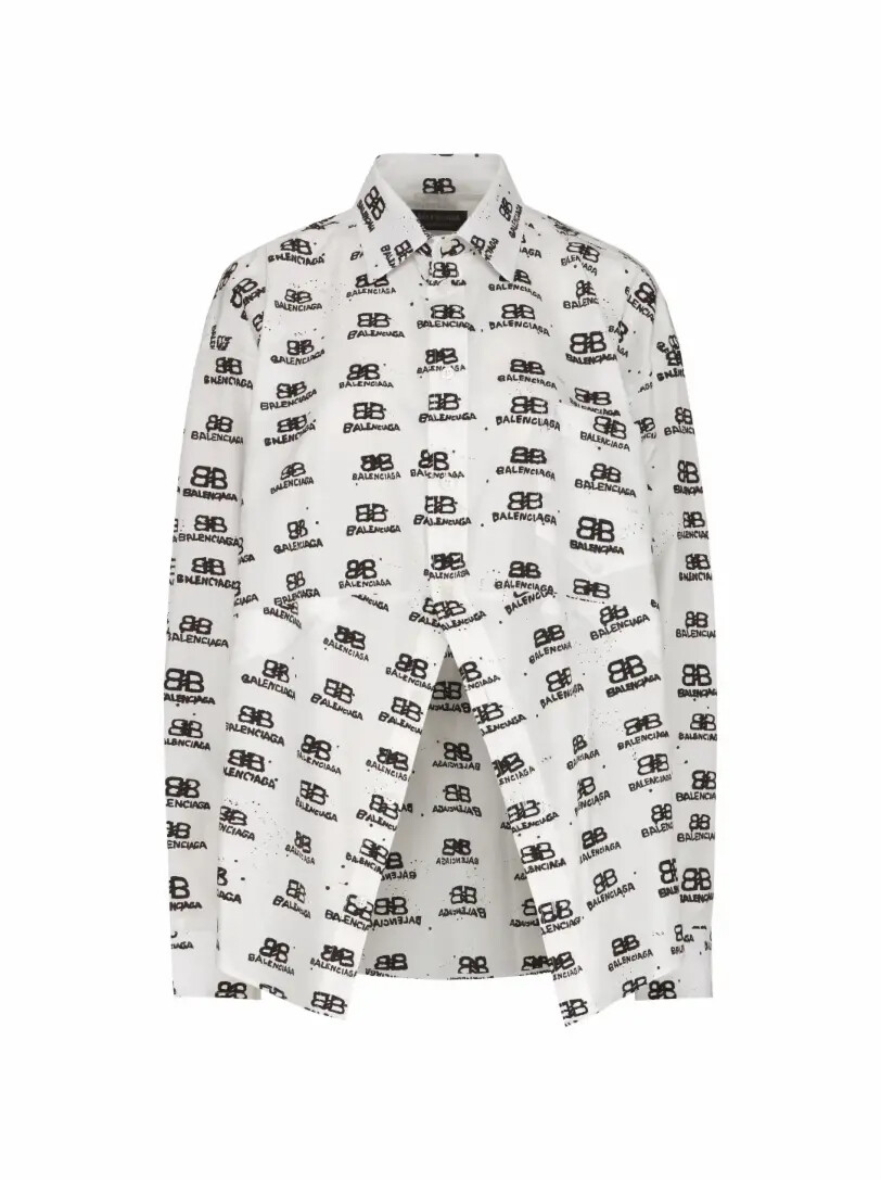 

Рубашка с монограммой Balenciaga