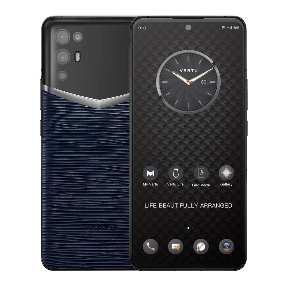 

Смартфон Vertu iVERTU 5G Calfskin, 12Гб/512Гб, черный/темно-синий