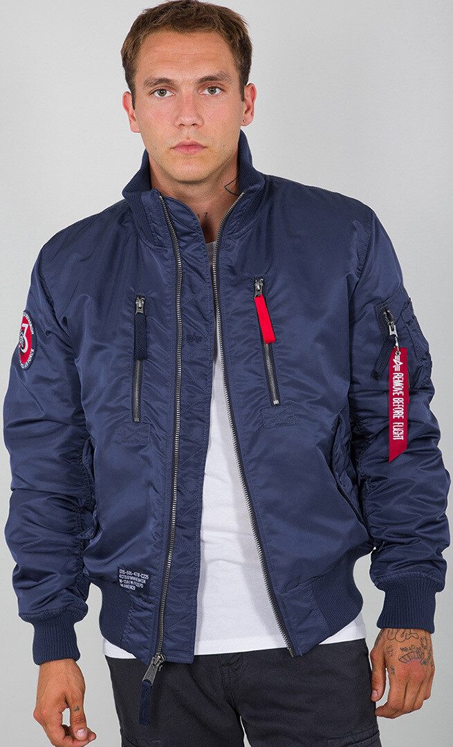 

Куртка Alpha Industries RBF, синяя, Синий