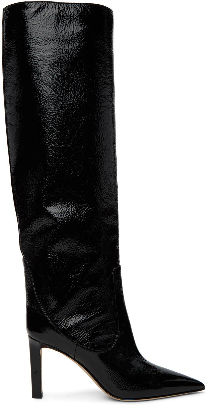 

Черные высокие сапоги Mavis 85 Jimmy Choo, Черный