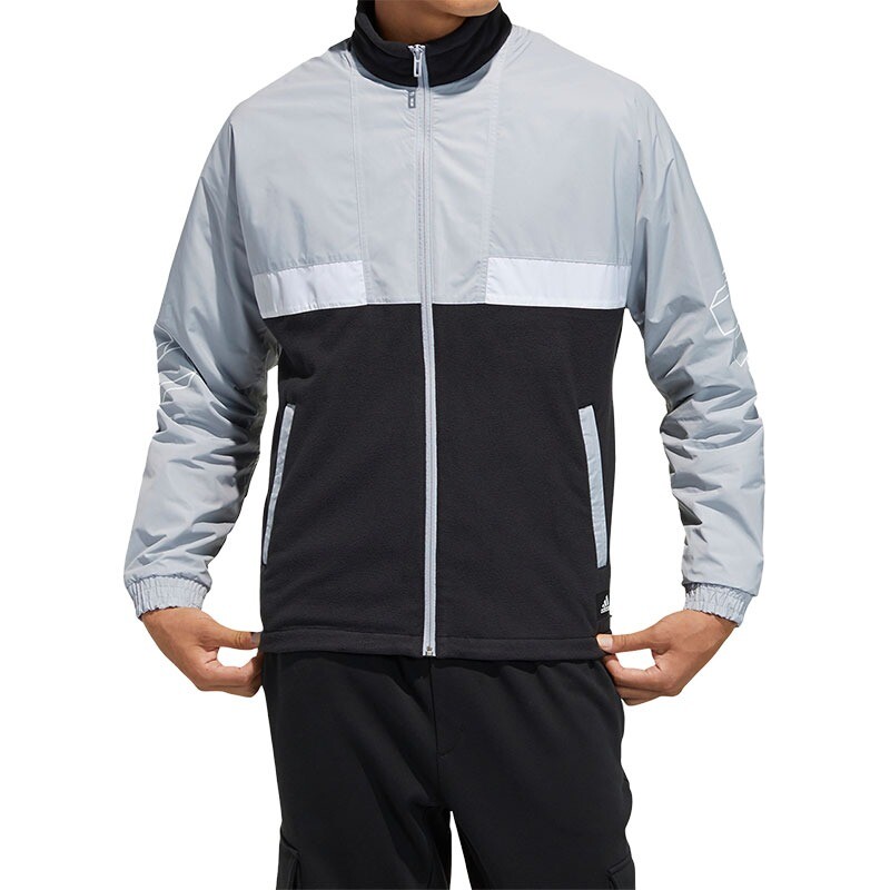 

Куртка Adidas Casual Windproof, серый/мультиколор