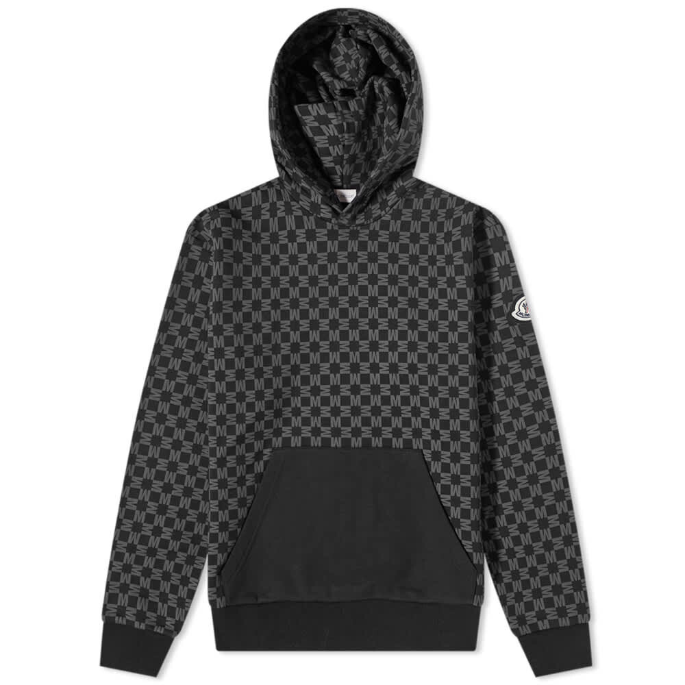 

Толстовка Moncler Jaquard Logo Popover Hoody, Серый