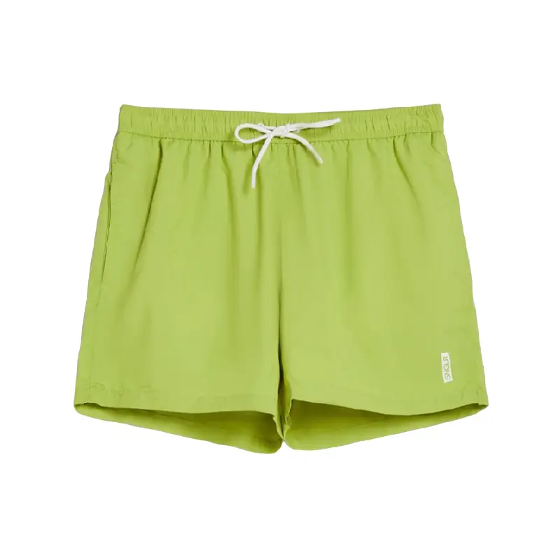 

Шорты для плавания Bershka Basic Trunks, зеленый