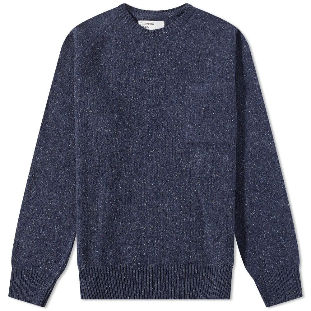 

Джемпер Universal Works Loose Pocket Crew Knit, Серый