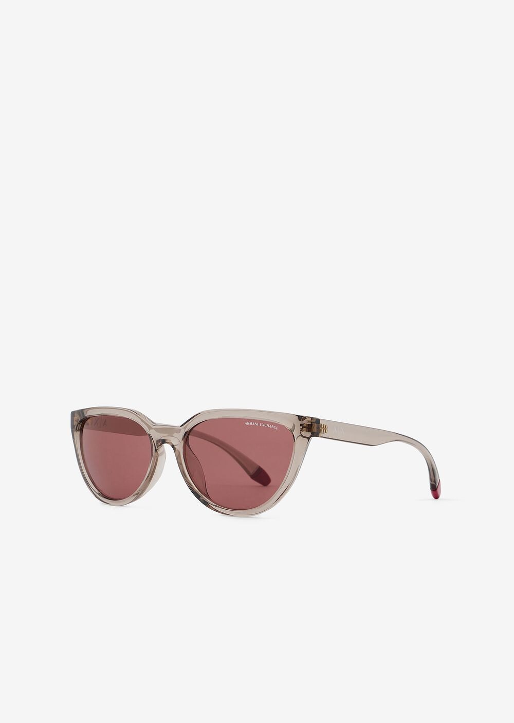 

Женские солнцезащитные очки «кошачий глаз» Armani Exchange, серый