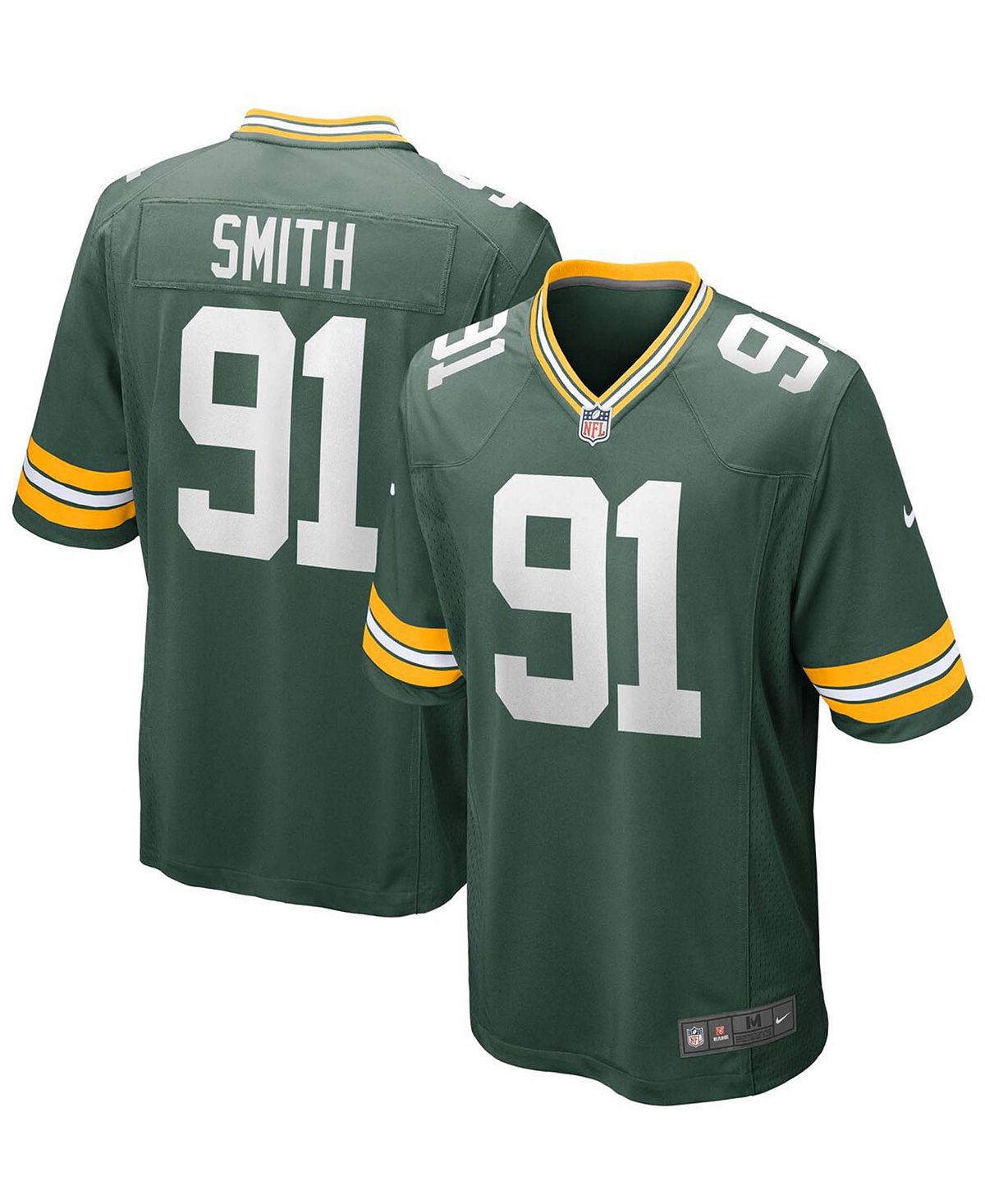 Заказать Мужская футболка preston smith green green bay packers game team  Nike, зеленый – цены, описание и характеристики в «CDEK.Shopping»