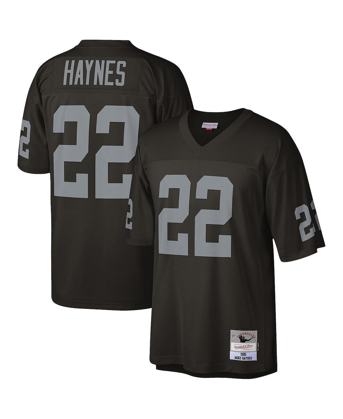 

Мужская майка хейнс, черная копия джерси las vegas raiders 1985 legacy Mitchell & Ness, черный