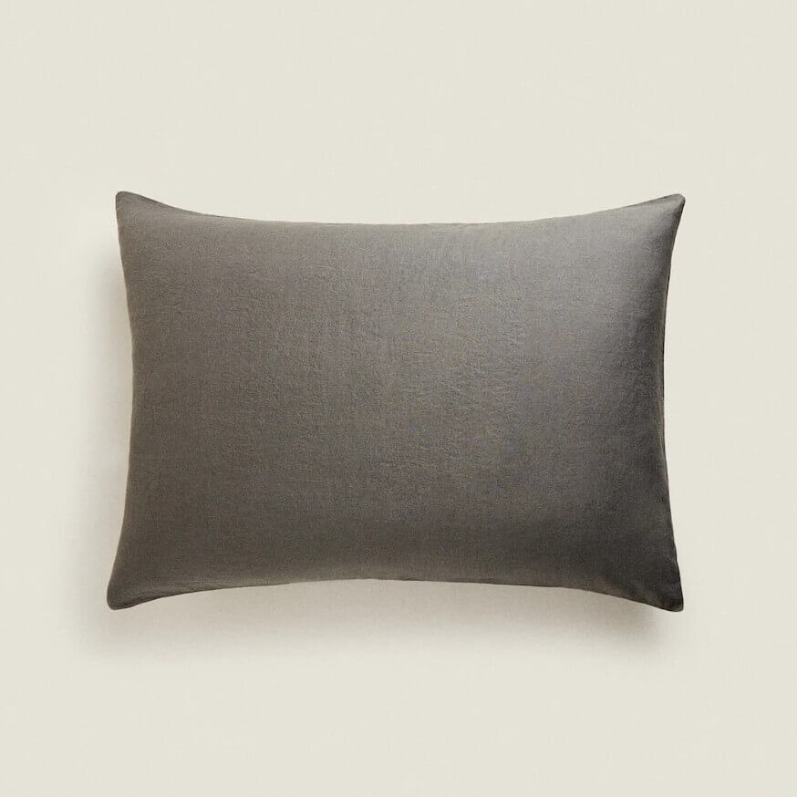

Чехол на подушку Zara Home XXL Cushion, темно-серый