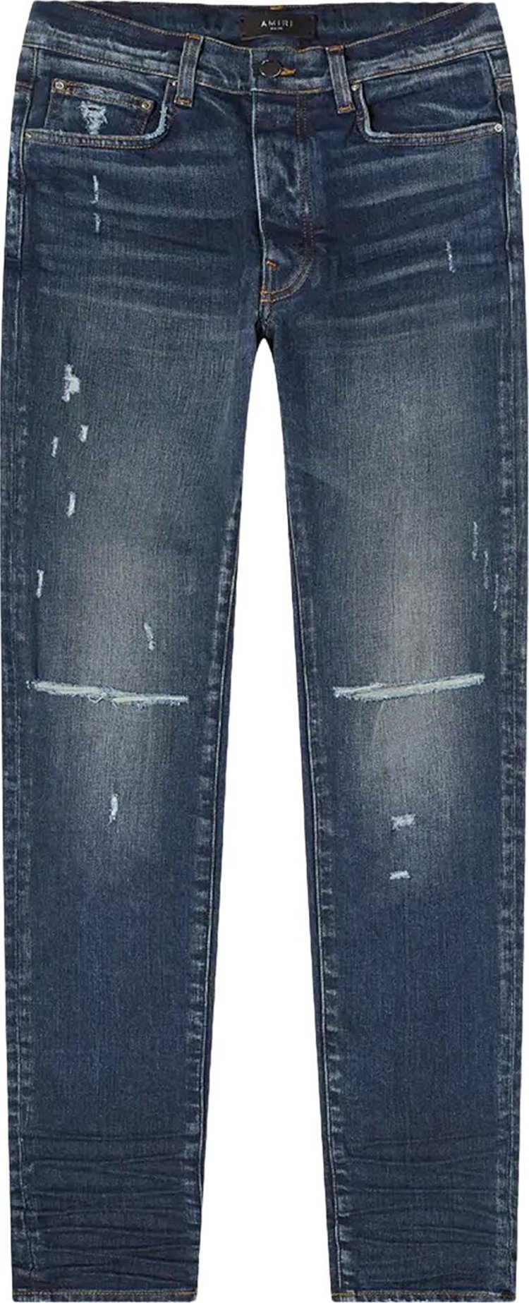 

Джинсы Amiri Slash Jeans Deep Classic Indigo, синий