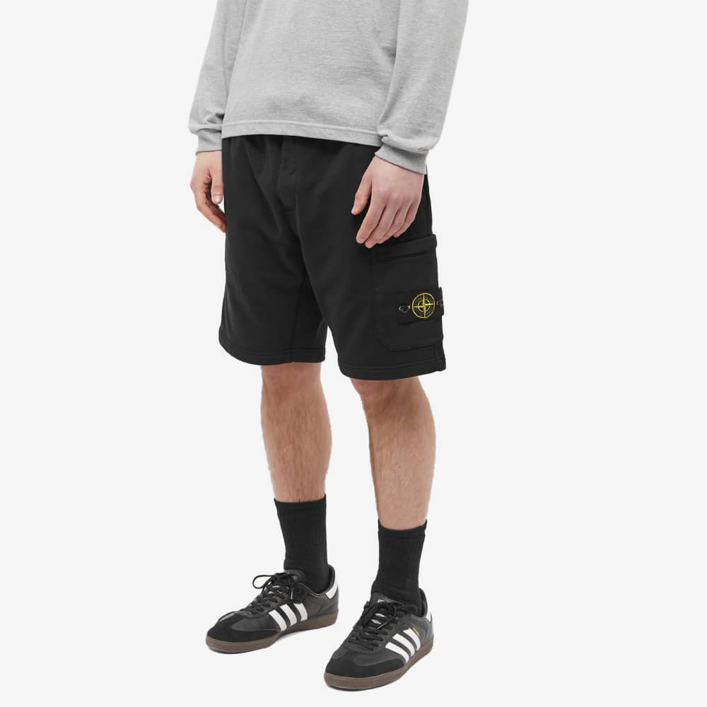 Шорты Stone Island Garment Dyed Sweat Short – заказать из-за