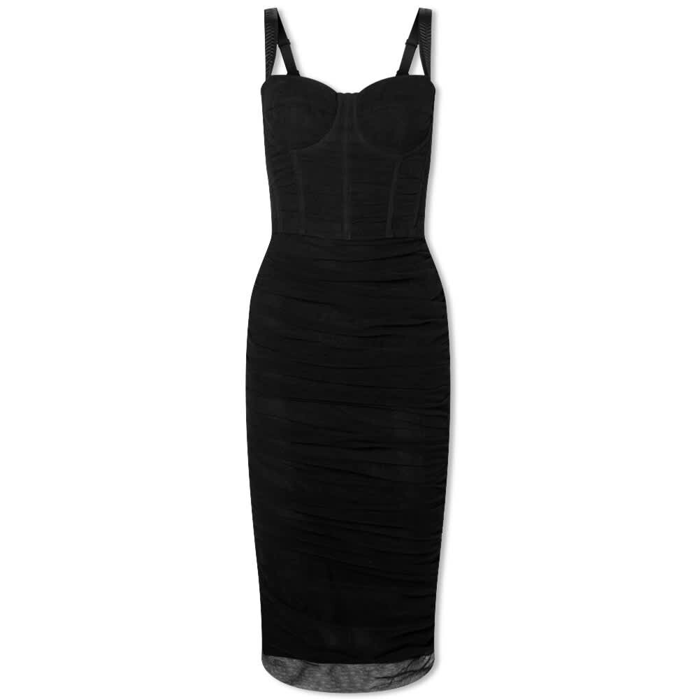 

Платье Dolce & Gabbana Mesh Corset Mini Dress