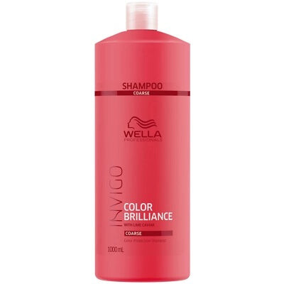 

Wella Professionals Invigo Brillance Color Protection Shampoo Жесткий шампунь для защиты цвета густых волос 1000мл