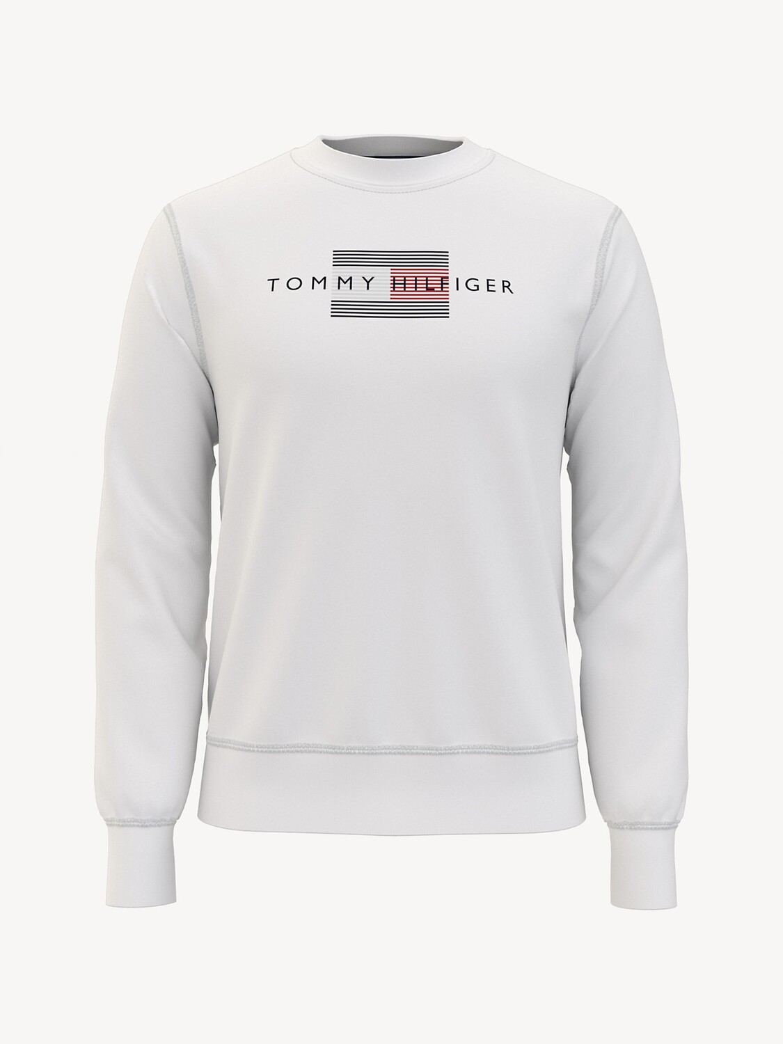 

Свитер с флагом Tommy Hilfiger, оптический белый th