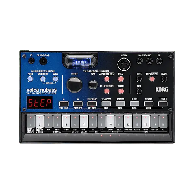 

Korg volca nubass Ламповый синтезатор VOLCANUBASS