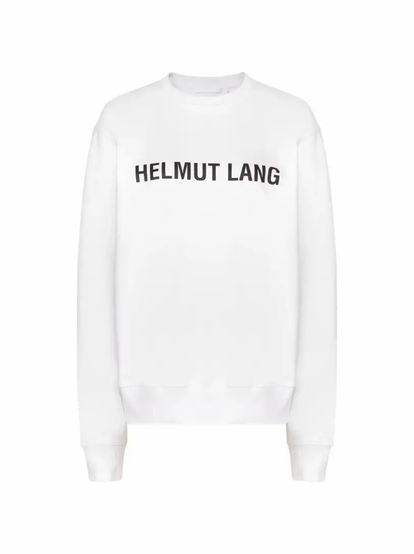 

Хлопковый свитшот с логотипом Helmut Lang
