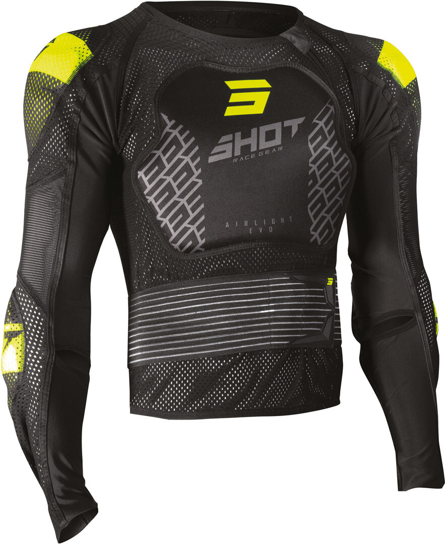 

Кофта Shot Airlight 2.0 с логотипом, черный/желтый