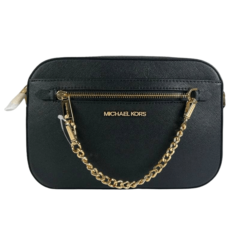 Сумка Michael Kors Jet Set Chain Saffiano, черный - фото