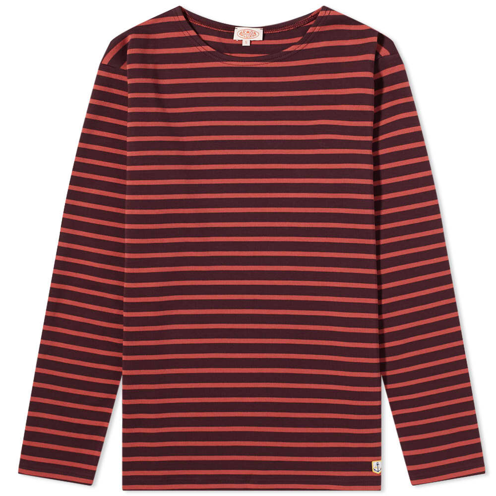 

Футболка Armor-Lux Long Sleeve Classic Breton Tee, Коричневый